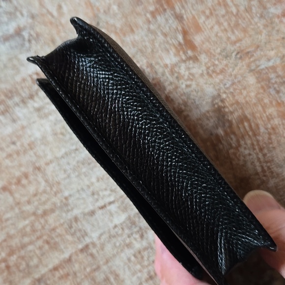 BALLY Authentic Black Leather Key/Card Cash Holder NWOT UNISEX - Picture 10 of 12